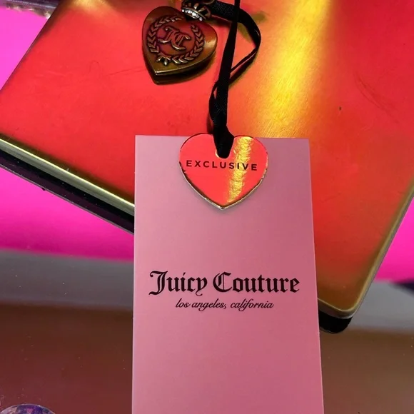 Juicy Couture Plum Zip-Around Wallet with Gold Hardware Approx. 8 x 4 - Picture 17 of 17